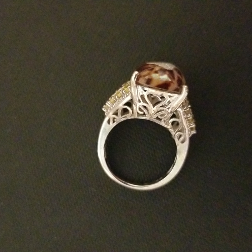 Sterling Silver Statement Ring. Very Unique! - image 6